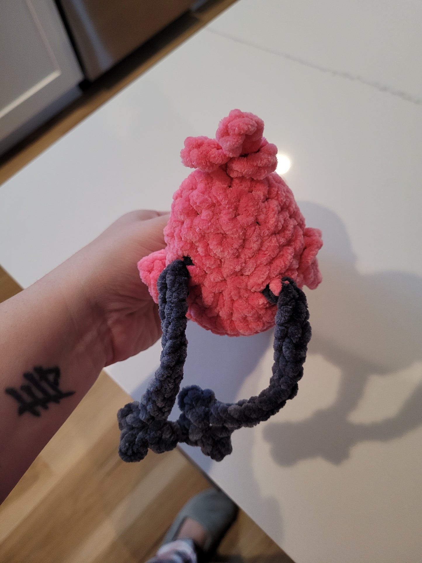 Crochet Pink Flamingo