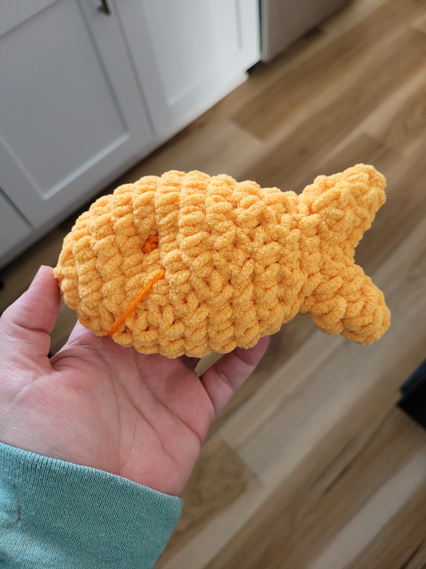 Crochet Goldfish Cracker