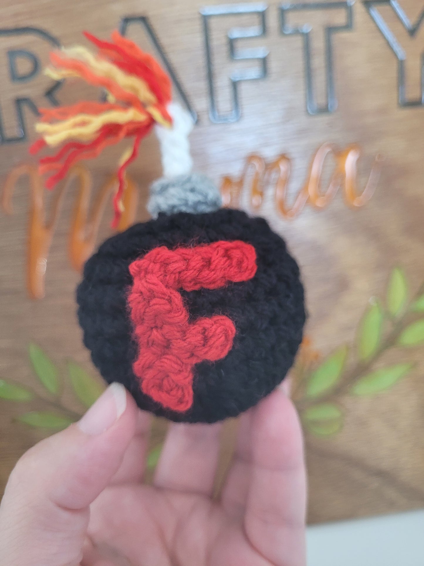 MINI Crochet F-Bomb